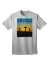 Elevate Your Style with the Exquisite Three Crosses Sunrise - He Is Risen Adult T-Shirt by TooLoud-Mens T-shirts-TooLoud-AshGray-Small-Davson Sales