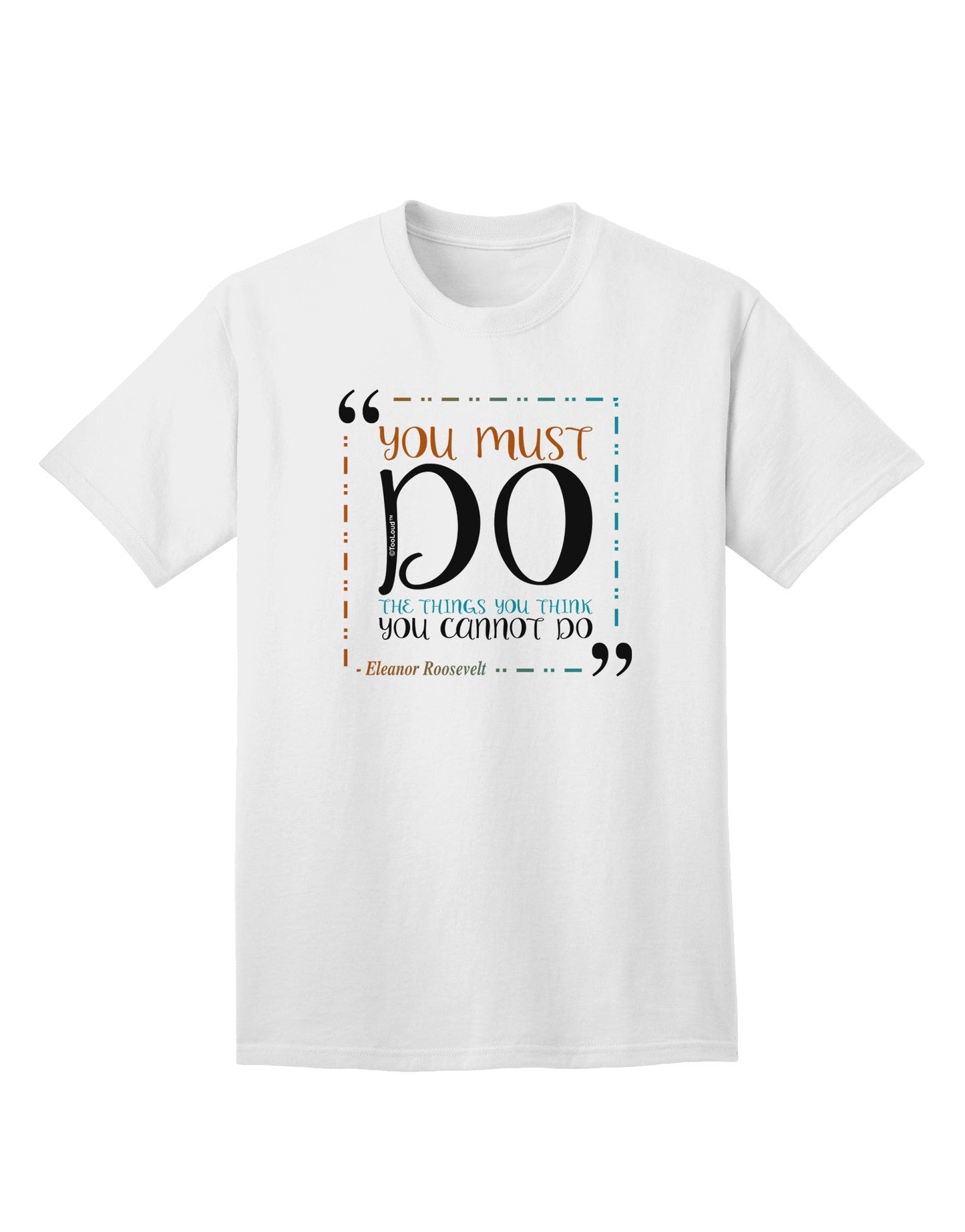 Elevate Your Style with the Exquisite TooLoud You Must Eleanor R Adult T-Shirt-Mens T-shirts-TooLoud-White-Small-Davson Sales