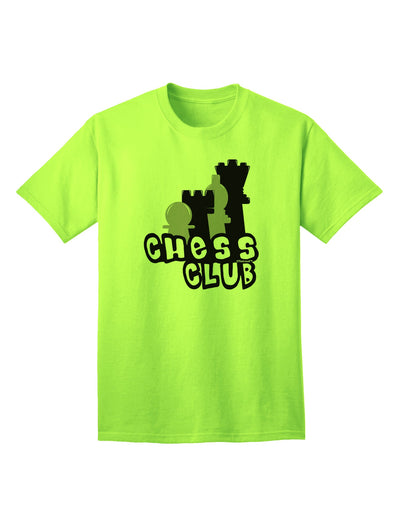 Elevate Your Style with the Sophisticated Chess Club Adult T-Shirt by TooLoud-Mens T-shirts-TooLoud-Neon-Green-Small-Davson Sales