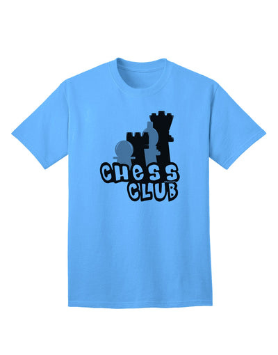 Elevate Your Style with the Sophisticated Chess Club Adult T-Shirt by TooLoud-Mens T-shirts-TooLoud-Aquatic-Blue-Small-Davson Sales