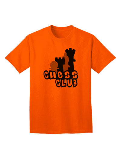 Elevate Your Style with the Sophisticated Chess Club Adult T-Shirt by TooLoud-Mens T-shirts-TooLoud-Orange-Small-Davson Sales