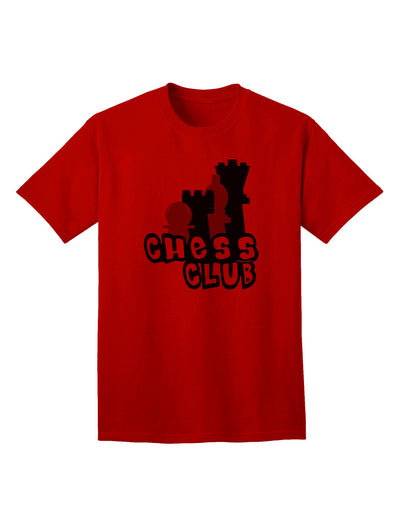 Elevate Your Style with the Sophisticated Chess Club Adult T-Shirt by TooLoud-Mens T-shirts-TooLoud-Red-Small-Davson Sales