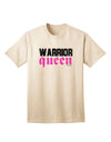 Elevate Your Style with the Warrior Queen Pink Script Adult T-Shirt in Natural - Medium by TooLoud-Mens T-shirts-TooLoud-Black-White-Davson Sales