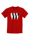 Eleven Pipers Piping Childrens Dark T-Shirt-Childrens T-Shirt-TooLoud-Red-X-Small-Davson Sales