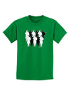 Eleven Pipers Piping Childrens Dark T-Shirt-Childrens T-Shirt-TooLoud-Kelly-Green-X-Small-Davson Sales