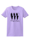 Eleven Pipers Piping Text Womens T-Shirt-Womens T-Shirt-TooLoud-Lavender-X-Small-Davson Sales