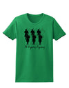 Eleven Pipers Piping Text Womens T-Shirt-Womens T-Shirt-TooLoud-Kelly-Green-X-Small-Davson Sales