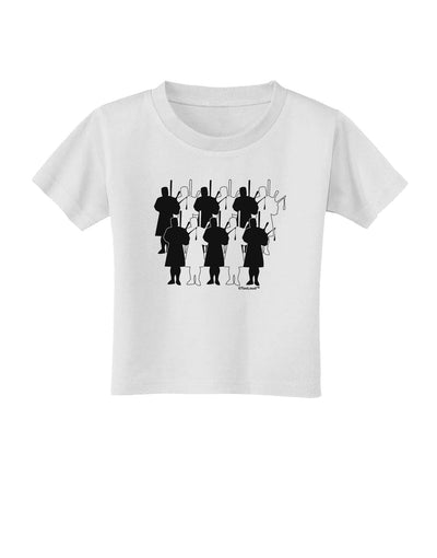 Eleven Pipers Piping Toddler T-Shirt-Toddler T-Shirt-TooLoud-White-2T-Davson Sales