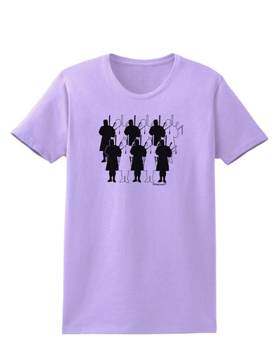 Eleven Pipers Piping Womens T-Shirt-Womens T-Shirt-TooLoud-Lavender-X-Small-Davson Sales