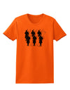 Eleven Pipers Piping Womens T-Shirt-Womens T-Shirt-TooLoud-Orange-X-Small-Davson Sales