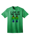 Embrace Diversity: I Love My Two Dads LGBT Adult T-Shirt Collection-Mens T-shirts-TooLoud-Kelly-Green-Small-Davson Sales