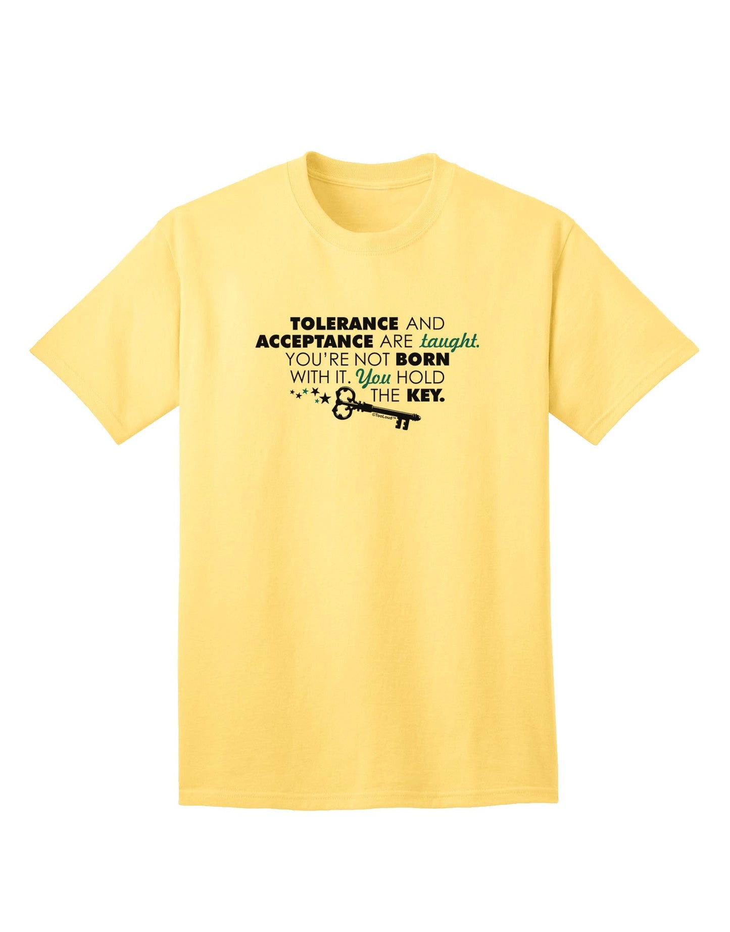 Embrace Diversity: Tolerance and Acceptance Adult T-Shirt Collection-Mens T-shirts-TooLoud-Yellow-Small-Davson Sales