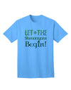 Embrace the Fun: 'Let the Shenanigans Begin' Adult T-Shirt Collection-Mens T-shirts-TooLoud-Aquatic-Blue-Small-Davson Sales