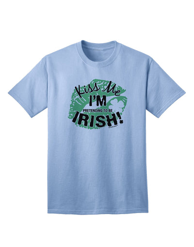 Embrace the Irish Spirit: 'I'm Pretending To Be Irish' Adult T-Shirt Collection-Mens T-shirts-TooLoud-Light-Blue-Small-Davson Sales