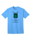 Emerald Birthstone Collection: Premium Adult T-Shirt-Mens T-shirts-TooLoud-Aquatic-Blue-Small-Davson Sales