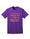 Emerson Sunset Quote Adult Dark T-Shirt-Mens T-Shirt-TooLoud-Purple-Small-Davson Sales