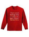 Emerson Sunset Quote Adult Long Sleeve Dark T-Shirt-Long Sleeve Shirt-TooLoud-Red-Small-Davson Sales