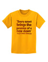 Emerson Sunset Quote Childrens T-Shirt-Childrens T-Shirt-TooLoud-Gold-X-Small-Davson Sales