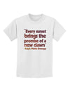 Emerson Sunset Quote Childrens T-Shirt-Childrens T-Shirt-TooLoud-White-X-Small-Davson Sales