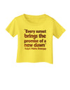 Emerson Sunset Quote Infant T-Shirt-Infant T-Shirt-TooLoud-Yellow-06-Months-Davson Sales