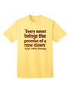 Emerson Sunset Quote Premium Adult T-Shirt - Ecommerce Exclusive-Mens T-shirts-TooLoud-Yellow-Small-Davson Sales