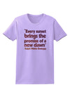 Emerson Sunset Quote Womens T-Shirt-Womens T-Shirt-TooLoud-Lavender-X-Small-Davson Sales