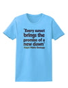 Emerson Sunset Quote Womens T-Shirt-Womens T-Shirt-TooLoud-Aquatic-Blue-X-Small-Davson Sales