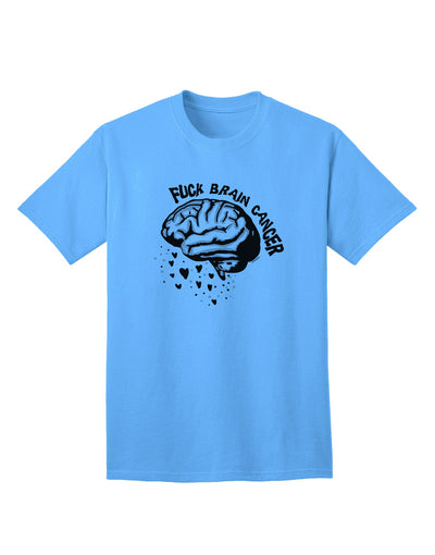 Empower Your Cause with the Brain Cancer Awareness Adult T-Shirt by TooLoud-Mens T-shirts-TooLoud-Aquatic-Blue-Small-Davson Sales