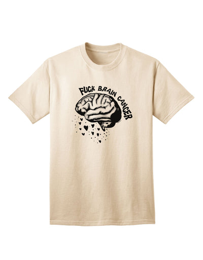 Empower Your Cause with the Brain Cancer Awareness Adult T-Shirt by TooLoud-Mens T-shirts-TooLoud-Natural-Small-Davson Sales
