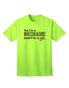 Empowered Mechanic Girl: Adult T-Shirt Collection-Mens T-shirts-TooLoud-Neon-Green-Small-Davson Sales