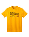 Empowered Mechanic Girl: Adult T-Shirt Collection-Mens T-shirts-TooLoud-Gold-Small-Davson Sales