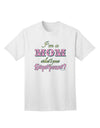 Empowering Mothers: Unleash Your Superpower with the Pink Adult T-Shirt by TooLoud-Mens T-shirts-TooLoud-White-Small-Davson Sales