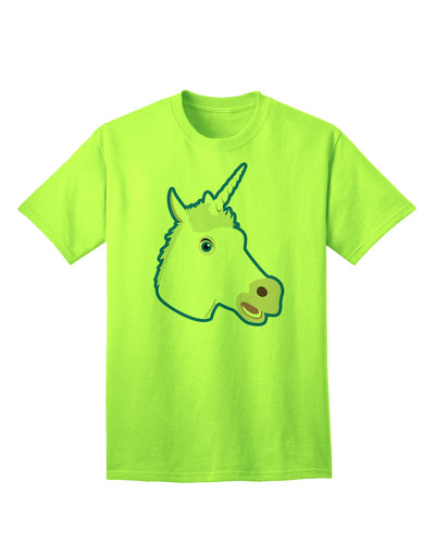 Enchanting Fanciful Unicorn Adult T-Shirt - A Must-Have for Fantasy Lovers-Mens T-shirts-TooLoud-Neon-Green-Small-Davson Sales