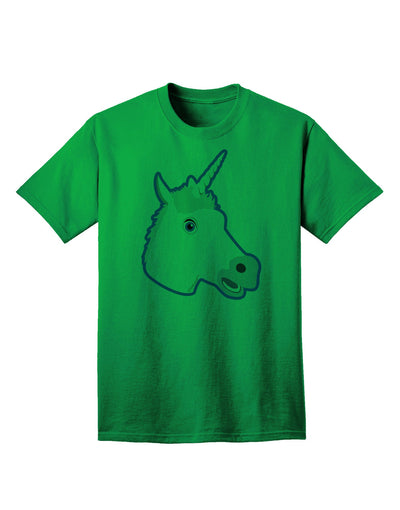 Enchanting Fanciful Unicorn Adult T-Shirt - A Must-Have for Fantasy Lovers-Mens T-shirts-TooLoud-Kelly-Green-Small-Davson Sales