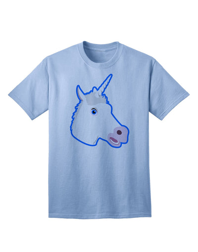 Enchanting Fanciful Unicorn Adult T-Shirt - A Must-Have for Fantasy Lovers-Mens T-shirts-TooLoud-Light-Blue-Small-Davson Sales