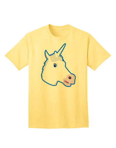 Enchanting Fanciful Unicorn Adult T-Shirt - A Must-Have for Fantasy Lovers-Mens T-shirts-TooLoud-Yellow-Small-Davson Sales