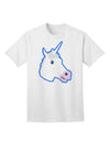 Enchanting Fanciful Unicorn Adult T-Shirt - A Must-Have for Fantasy Lovers-Mens T-shirts-TooLoud-White-Small-Davson Sales