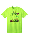 Enchanting 'I Love Unicorns' Adult T-Shirt - A Must-Have for Unicorn Enthusiasts-Mens T-shirts-TooLoud-Neon-Green-Small-Davson Sales