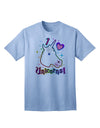 Enchanting 'I Love Unicorns' Adult T-Shirt - A Must-Have for Unicorn Enthusiasts-Mens T-shirts-TooLoud-Light-Blue-Small-Davson Sales