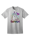 Enchanting 'I Love Unicorns' Adult T-Shirt - A Must-Have for Unicorn Enthusiasts-Mens T-shirts-TooLoud-AshGray-Small-Davson Sales