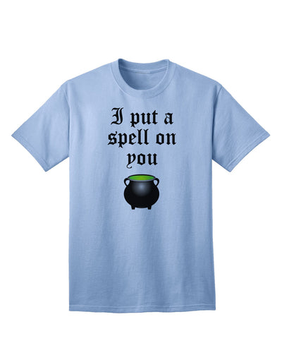 Enchanting 'I Put A Spell On You' Witches Cauldron - Halloween Adult T-Shirt Collection-Mens T-shirts-TooLoud-Light-Blue-Small-Davson Sales