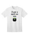 Enchanting 'I Put A Spell On You' Witches Cauldron - Halloween Adult T-Shirt Collection-Mens T-shirts-TooLoud-White-Small-Davson Sales