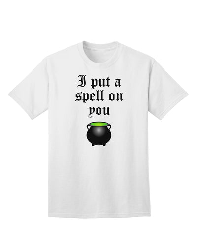 Enchanting 'I Put A Spell On You' Witches Cauldron - Halloween Adult T-Shirt Collection-Mens T-shirts-TooLoud-White-Small-Davson Sales