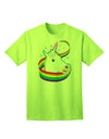 Enchanting Magical Horn Rainbow Unicorn - Premium Adult T-Shirt Collection-Mens T-shirts-TooLoud-Neon-Green-Small-Davson Sales