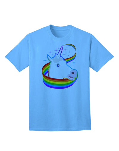 Enchanting Magical Horn Rainbow Unicorn - Premium Adult T-Shirt Collection-Mens T-shirts-TooLoud-Aquatic-Blue-Small-Davson Sales