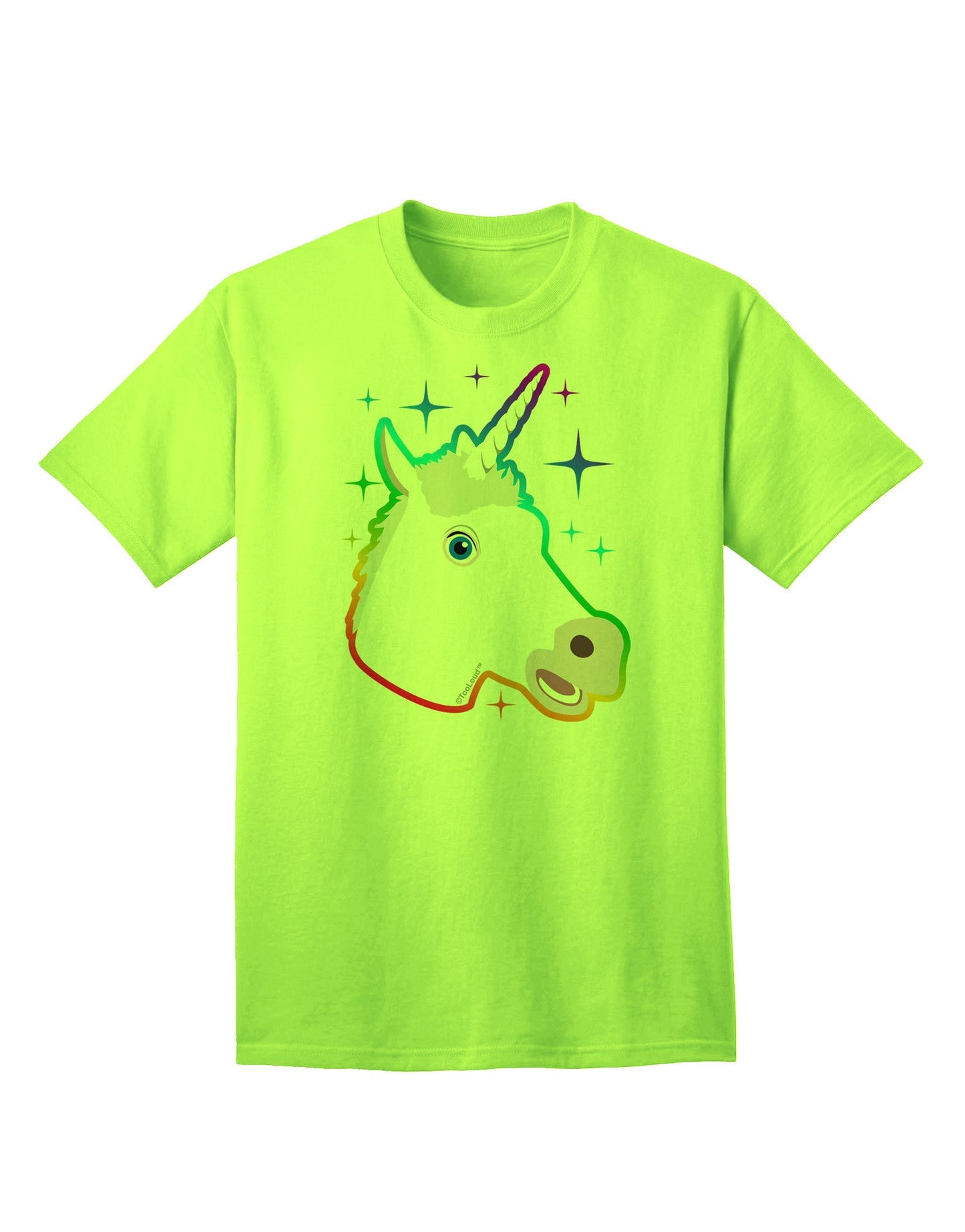 Enchanting Magical Rainbow Sparkle Unicorn - Premium Adult T-Shirt Collection-Mens T-shirts-TooLoud-Neon-Green-Small-Davson Sales