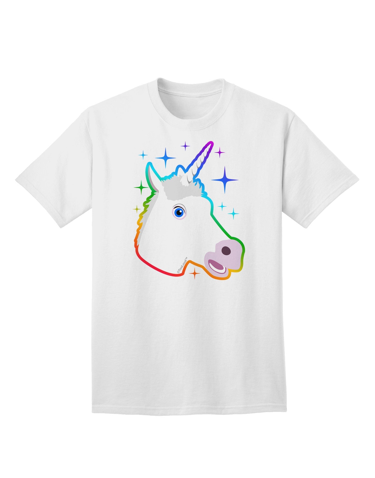 Enchanting Magical Rainbow Sparkle Unicorn - Premium Adult T-Shirt Collection-Mens T-shirts-TooLoud-White-Small-Davson Sales