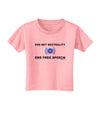 End Net Neutrality End Free Speech Toddler T-Shirt-Toddler T-Shirt-TooLoud-Candy-Pink-2T-Davson Sales