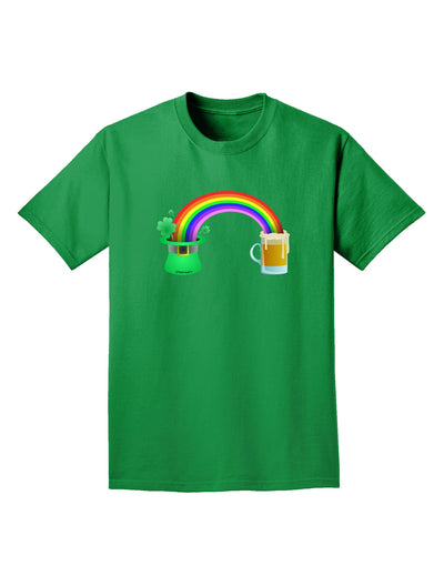 End Of The Rainbow - Beer Adult Dark T-Shirt-Mens T-Shirt-TooLoud-Kelly-Green-Small-Davson Sales