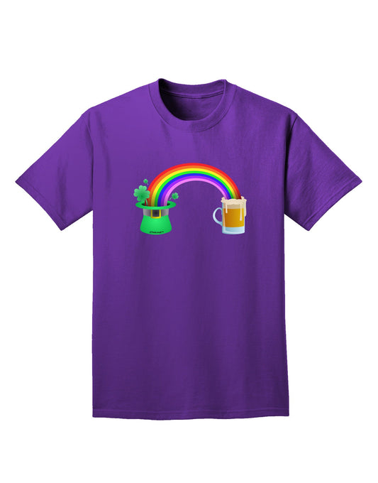 End Of The Rainbow - Beer Adult Dark T-Shirt-Mens T-Shirt-TooLoud-Purple-Small-Davson Sales